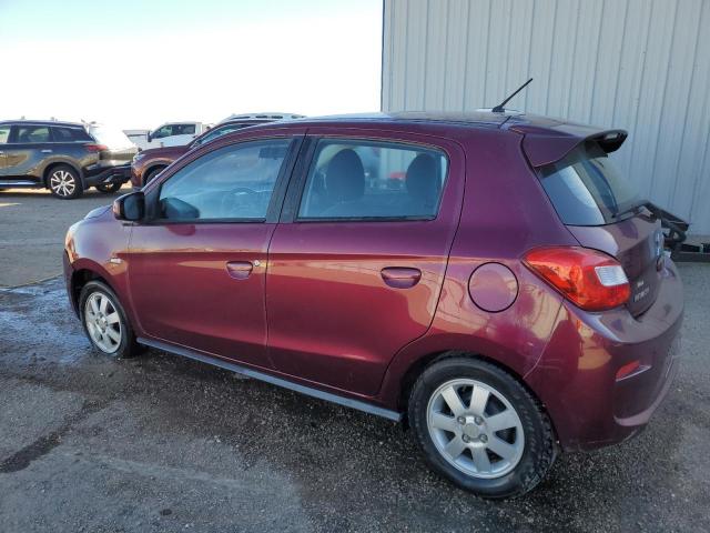 ML32A3HJ0HH002111 - 2017 MITSUBISHI MIRAGE ES MAROON photo 2