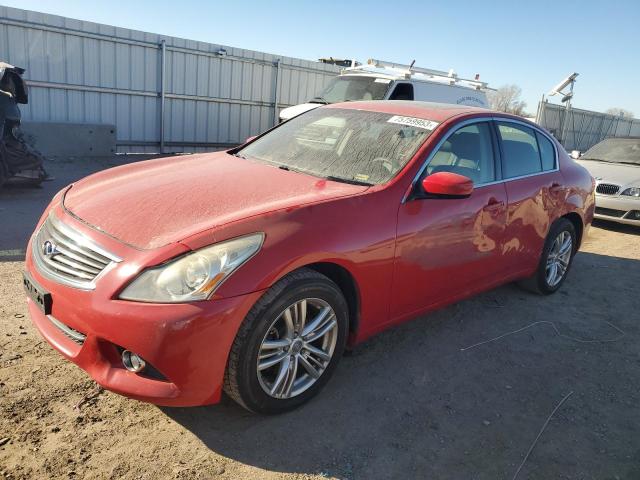 JN1CV6AR7CM682728 - 2012 INFINITI G37 RED photo 1