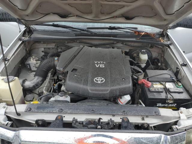 5TETU62N26Z240477 - 2006 TOYOTA TACOMA PRERUNNER ACCESS CAB SILVER photo 11