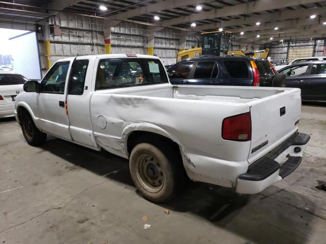 1GTCS19W618212280 - 2001 GMC SONOMA WHITE photo 2