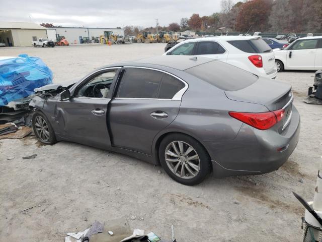 JN1EV7AP8HM744108 - 2017 INFINITI Q50 PREMIUM GRAY photo 2