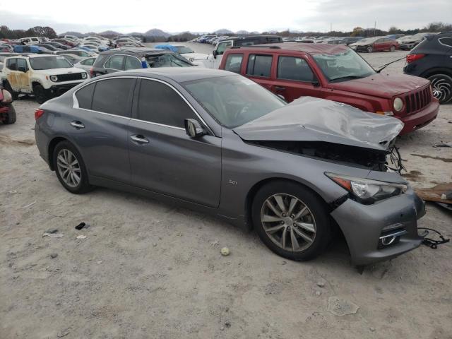 JN1EV7AP8HM744108 - 2017 INFINITI Q50 PREMIUM GRAY photo 4