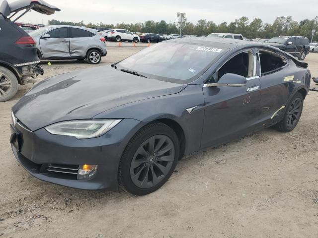 5YJSA1E2XJF293401 - 2018 TESLA MODEL S Մոխրագույն լուսանկար 1