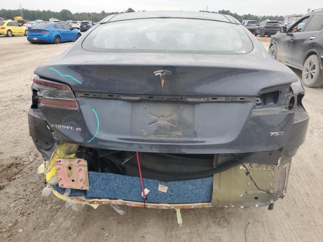 5YJSA1E2XJF293401 - 2018 TESLA MODEL S Մոխրագույն լուսանկար 6