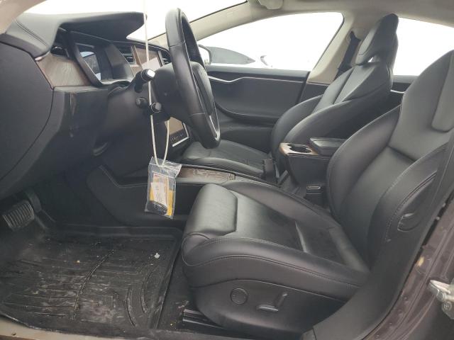 5YJSA1E2XJF293401 - 2018 TESLA MODEL S Մոխրագույն լուսանկար 7