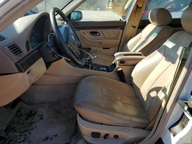 WBAGG83421DN82147 - 2001 BMW 740 I AUTOMATIC WHITE photo 7