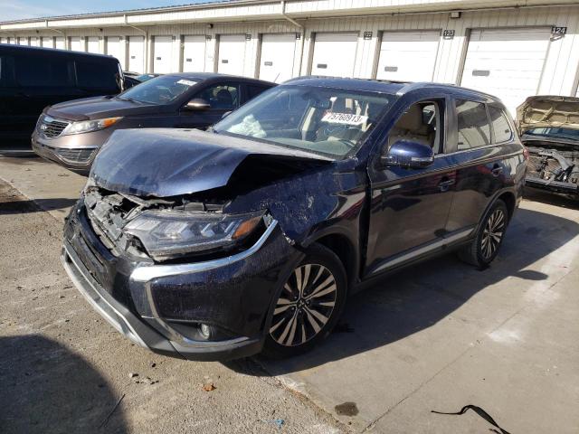 JA4AD3A36KZ003058 - 2019 MITSUBISHI OUTLANDER SE BLUE photo 1