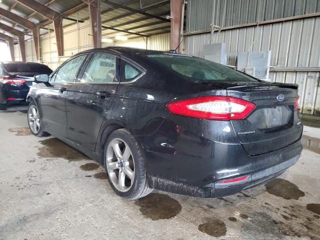 3FA6P0HD6FR232081 - 2015 FORD FUSION SE BLACK photo 2