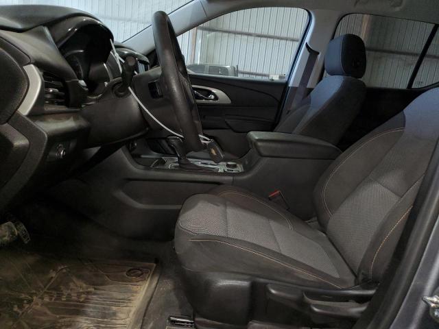 1GNERFKWXLJ275087 - 2020 CHEVROLET TRAVERSE LS GRAY photo 7