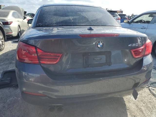 WBA4Z1C54KEE48686 - 2019 BMW 430I GRAY photo 6