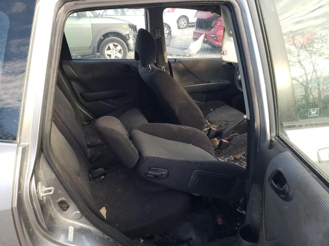 JHMGD37607S054880 - 2007 HONDA FIT S ნაცრისფერი ფოტო 10