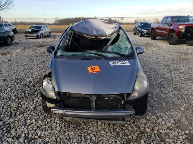 JHMGD37607S054880 - 2007 HONDA FIT S ნაცრისფერი ფოტო 5