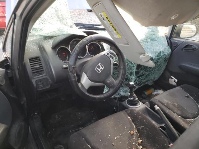 JHMGD37607S054880 - 2007 HONDA FIT S ნაცრისფერი ფოტო 8