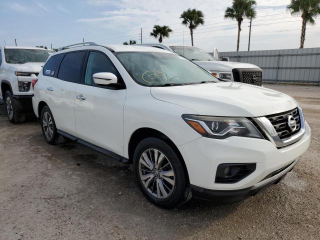 5N1DR2MN8JC643684 - 2018 NISSAN PATHFINDER S WHITE photo 4