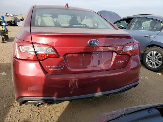 4S3BNAC6XJ3012981 - 2018 SUBARU LEGACY 2.5I PREMIUM RED photo 6