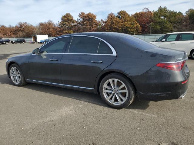 W1K6G6DB2NA116537 - 2022 MERCEDES-BENZ S 500 4MATIC GRAY photo 2