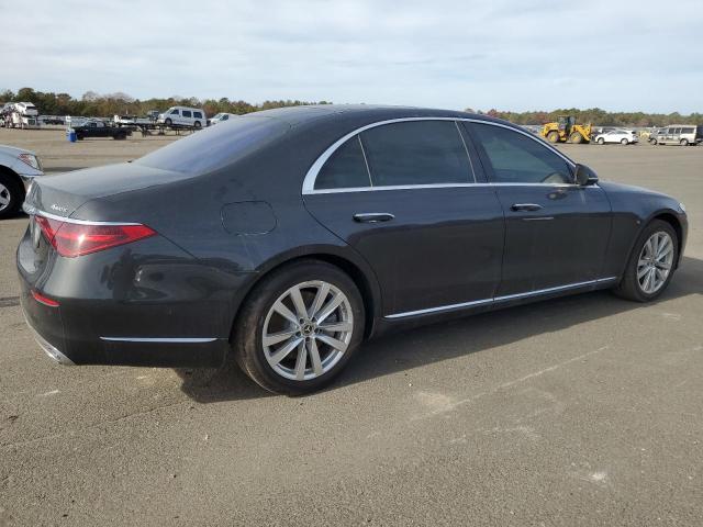 W1K6G6DB2NA116537 - 2022 MERCEDES-BENZ S 500 4MATIC GRAY photo 3