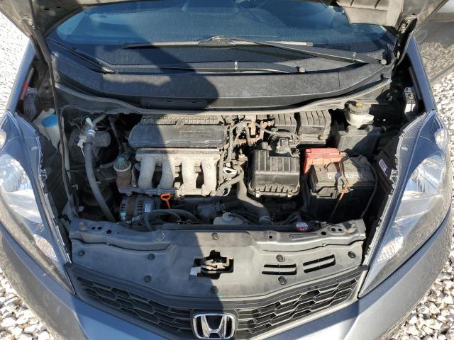 JHMGE8H53DC045323 - 2013 HONDA FIT SPORT SILVER photo 11