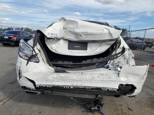 55SWF4JB7GU158507 - 2016 MERCEDES-BENZ C 300 WHITE photo 6