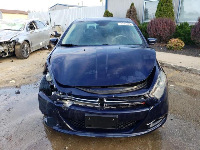 1C3CDFCB2FD100074 - 2015 DODGE DART LIMITED BLUE photo 5