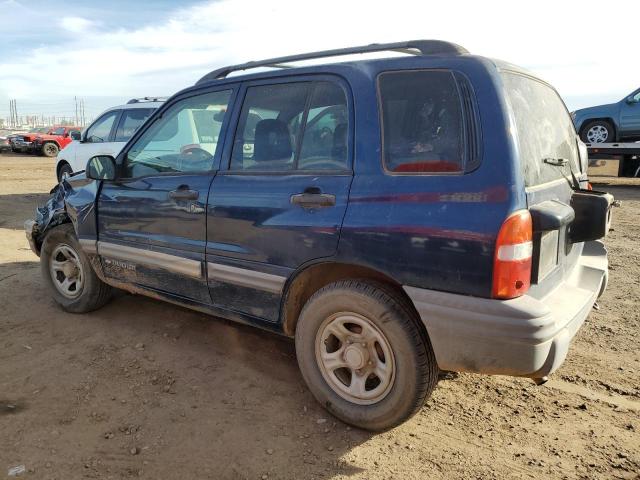 2CNBE13C536949914 - 2003 CHEVROLET TRACKER BLUE photo 2