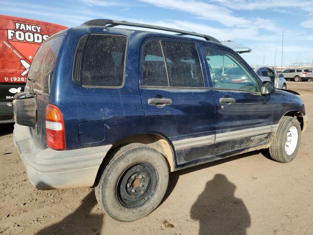 2CNBE13C536949914 - 2003 CHEVROLET TRACKER BLUE photo 3