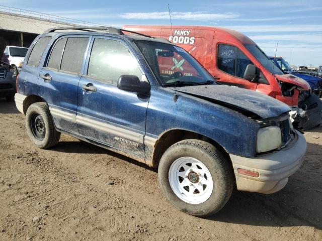 2CNBE13C536949914 - 2003 CHEVROLET TRACKER BLUE photo 4