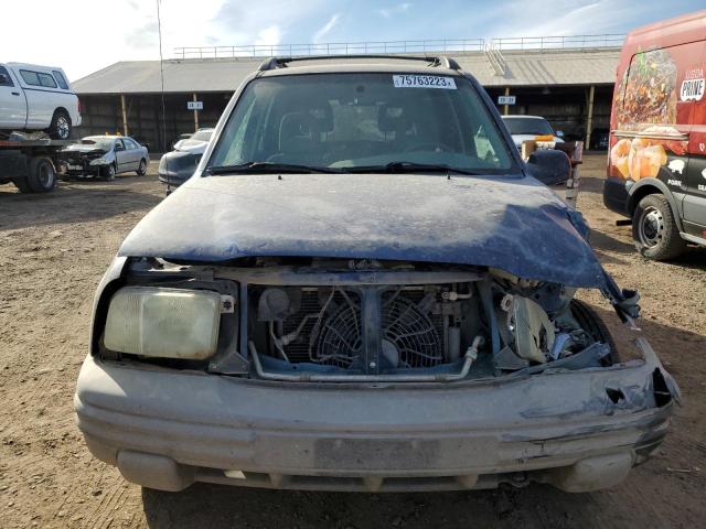 2CNBE13C536949914 - 2003 CHEVROLET TRACKER BLUE photo 5