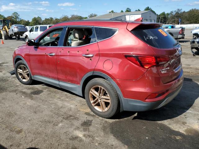 5XYZU3LB9JG508246 - 2018 HYUNDAI SANTA FE S MAROON photo 2