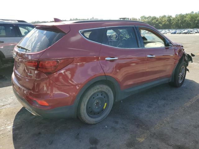 5XYZU3LB9JG508246 - 2018 HYUNDAI SANTA FE S MAROON photo 3