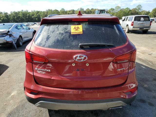 5XYZU3LB9JG508246 - 2018 HYUNDAI SANTA FE S MAROON photo 6