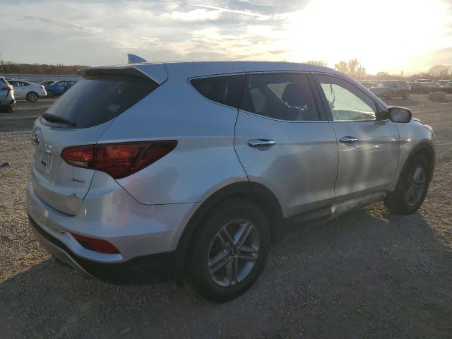 5XYZT3LB6HG473128 - 2017 HYUNDAI SANTA FE S SILVER photo 3