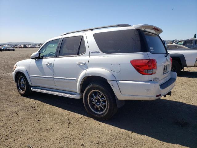 5TDBT48A35S250888 - 2005 TOYOTA SEQUOIA LIMITED WHITE photo 2