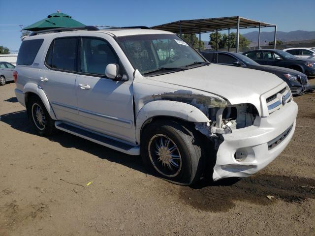 5TDBT48A35S250888 - 2005 TOYOTA SEQUOIA LIMITED WHITE photo 4