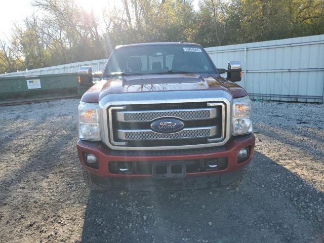 1FT7W2BT2FEC40114 - 2015 FORD F250 SUPER DUTY RED photo 5