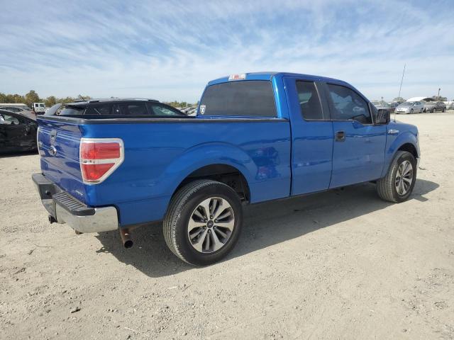 1FTFX1CFXDFA38298 - 2013 FORD F150 SUPER CAB BLUE photo 3