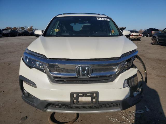 5FNYF6H52KB011137 - 2019 HONDA PILOT EXL WHITE photo 5