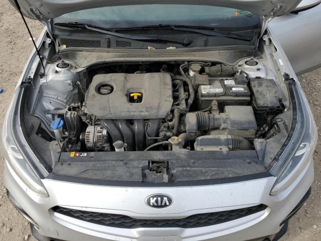 3KPF24ADXKE041551 - 2019 KIA FORTE FE SILVER photo 11