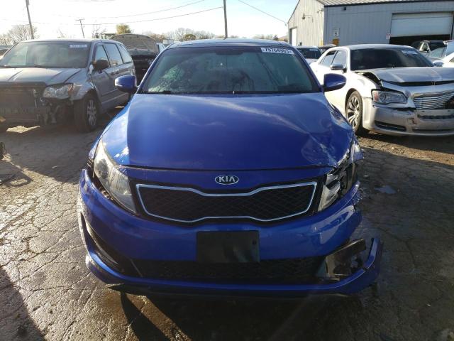 5XXGR4A69DG139708 - 2013 KIA OPTIMA SX BLUE photo 5