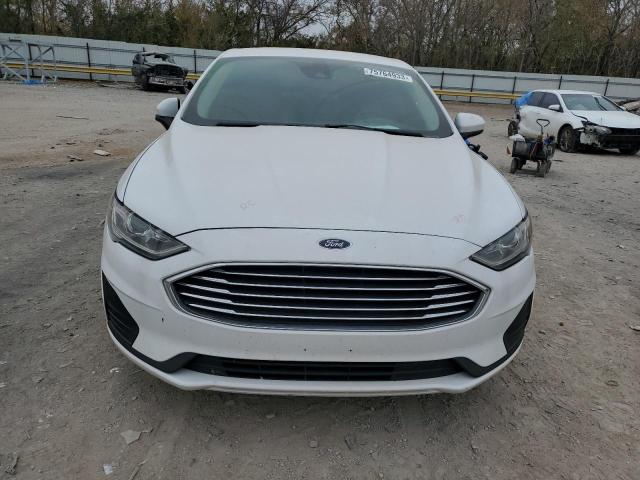 3FA6P0HD2KR136460 - 2019 FORD FUSION SE WHITE photo 5