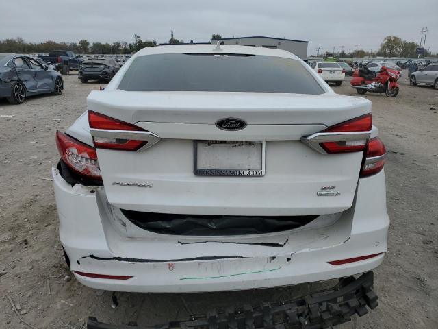 3FA6P0HD2KR136460 - 2019 FORD FUSION SE WHITE photo 6