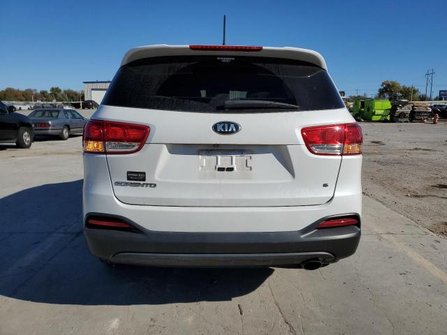 5XYPG4A53HG304828 - 2017 KIA SORENTO LX WHITE photo 6