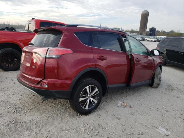 2T3WFREV4JW473141 - 2018 TOYOTA RAV4 ADVENTURE BURGUNDY photo 3