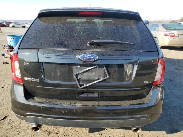 2FMDK3JCXDBE36098 - 2013 FORD EDGE SEL BLACK photo 6