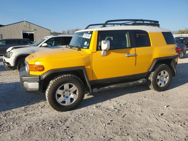 JTEBU11F570091990 - 2007 TOYOTA FJ CRUISER YELLOW photo 1