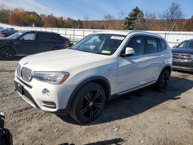 5UXWZ7C53G0R31620 - 2016 BMW X3 SDRIVE28I WHITE photo 1