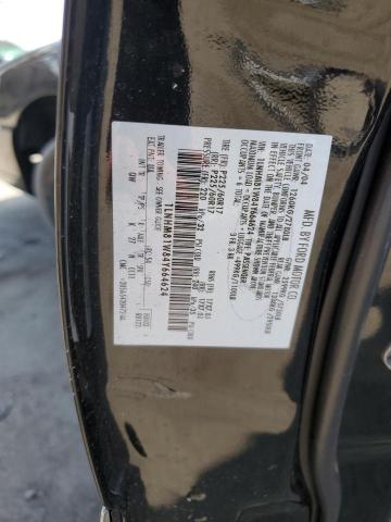 1LNHM81W84Y664624 - 2004 LINCOLN TOWN CAR EXECUTIVE BLACK photo 12