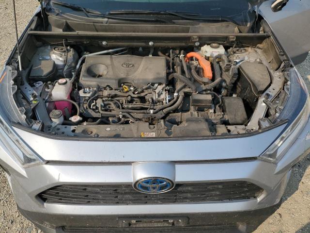 JTMRWRFV4MD117916 - 2021 TOYOTA RAV4 XLE SILVER photo 11