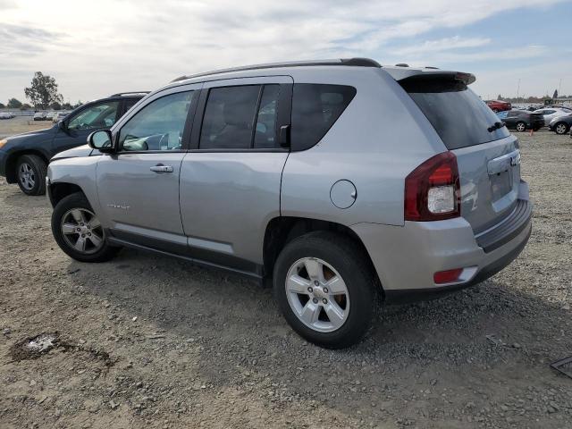 1C4NJCEB4HD162961 - 2017 JEEP COMPASS LATITUDE SILVER photo 2