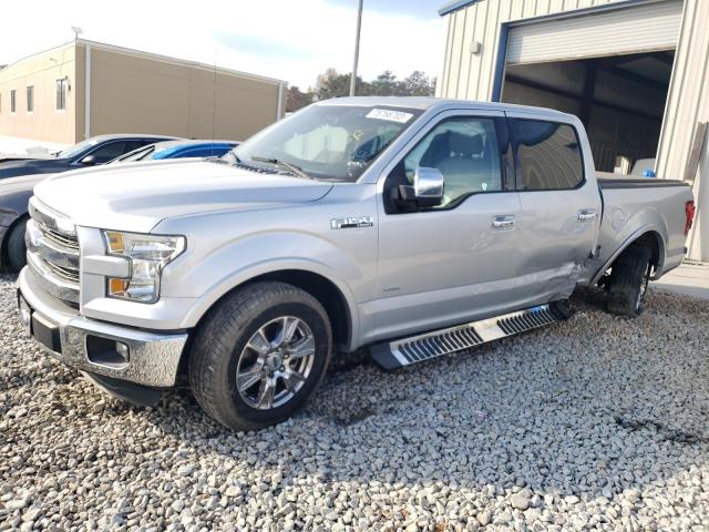 1FTEW1CP4GFB41423 - 2016 FORD F150 SUPERCREW SILVER photo 1